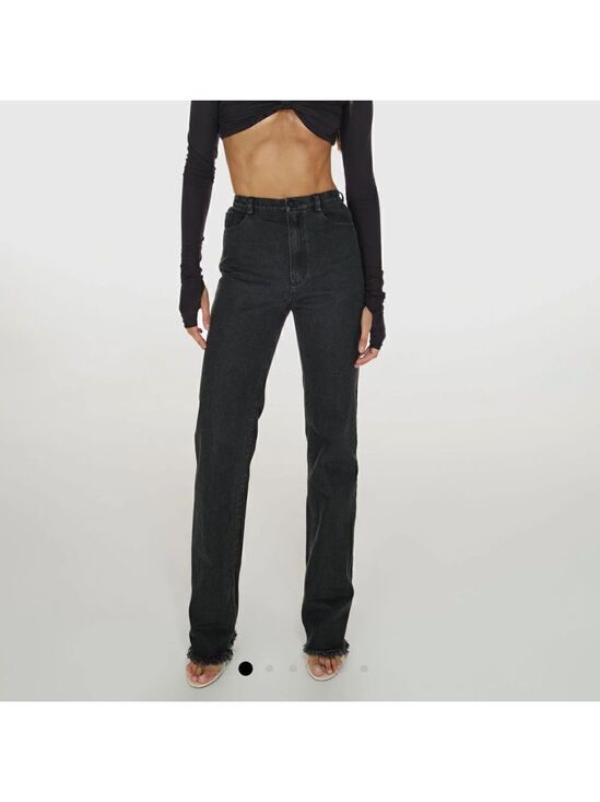 CULTNAKED Pants - NEW CULTNAKED Denim Killa Trousers Noir Black Size XL